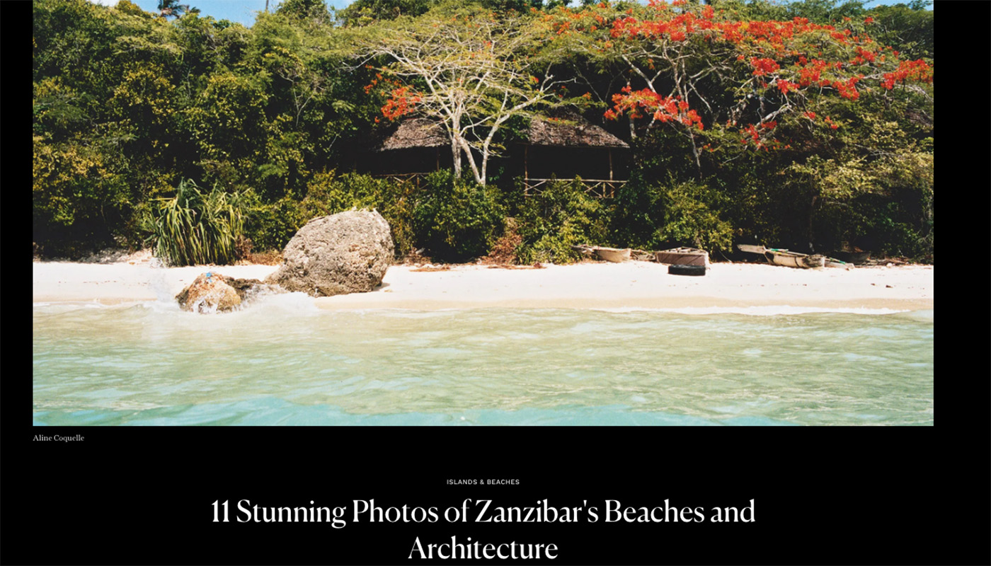 Zanzibar book by Aline Coquelle